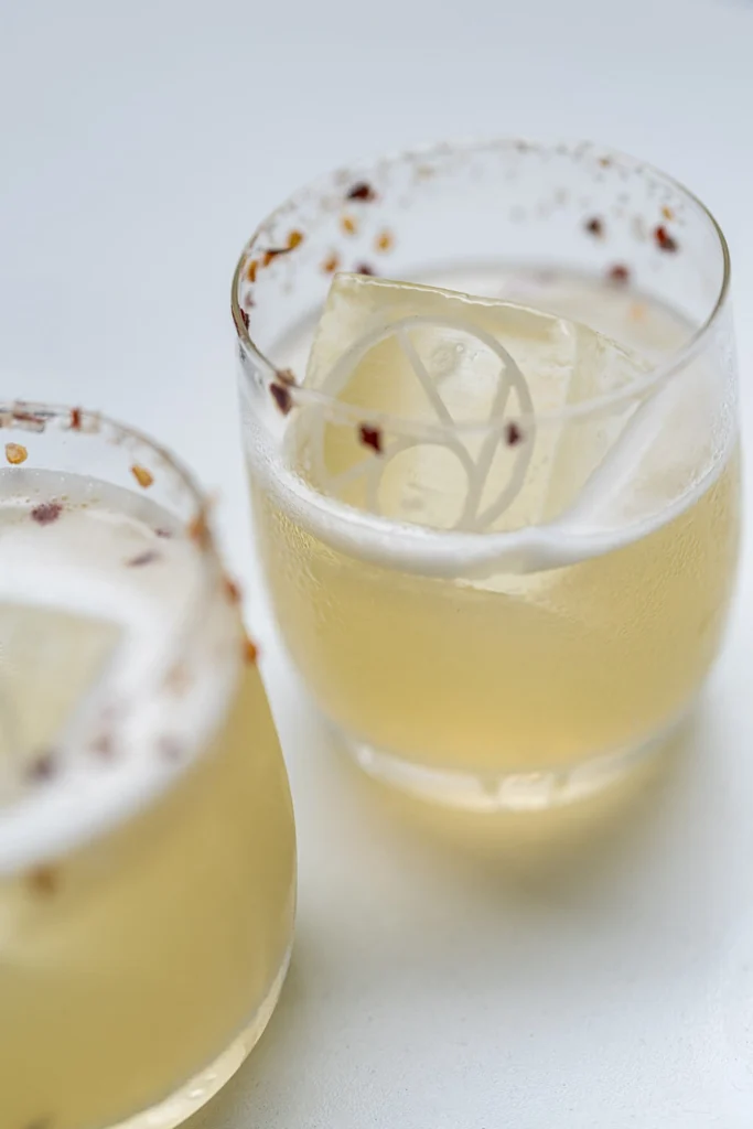 Branded cocktails served at industry event