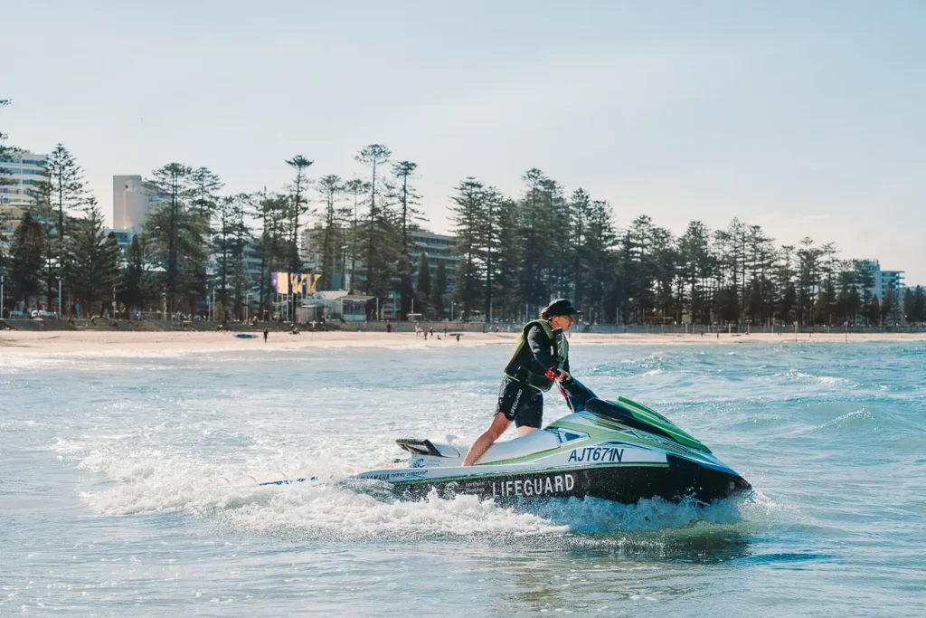Professional branding photos for Northern Beaches surf lifeguards
