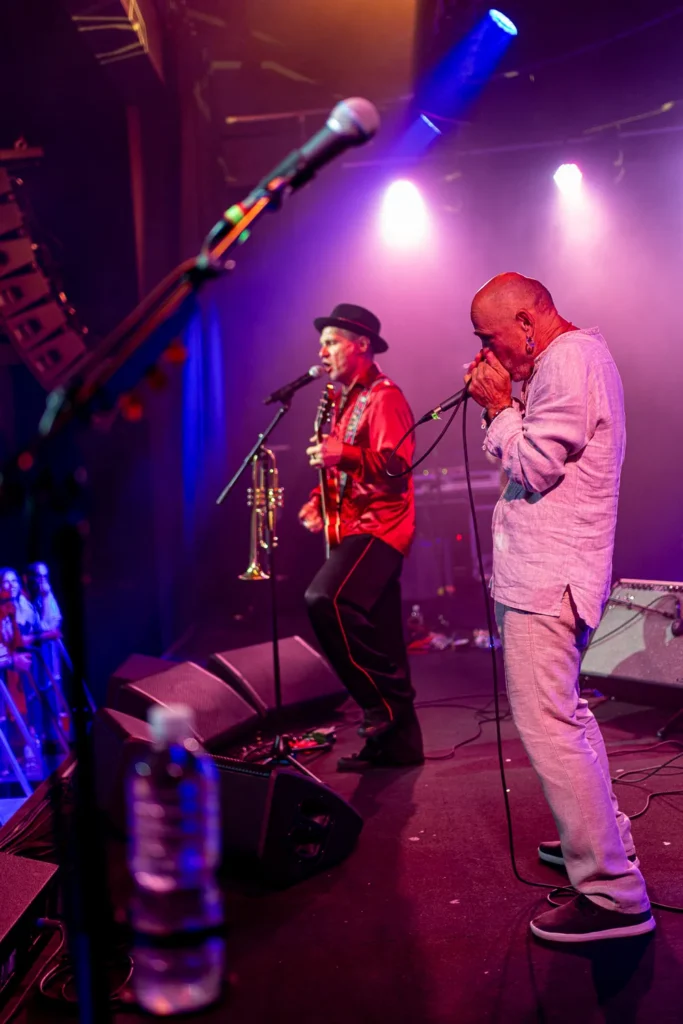 Live music atmosphere inside Liberty Hall Sydney