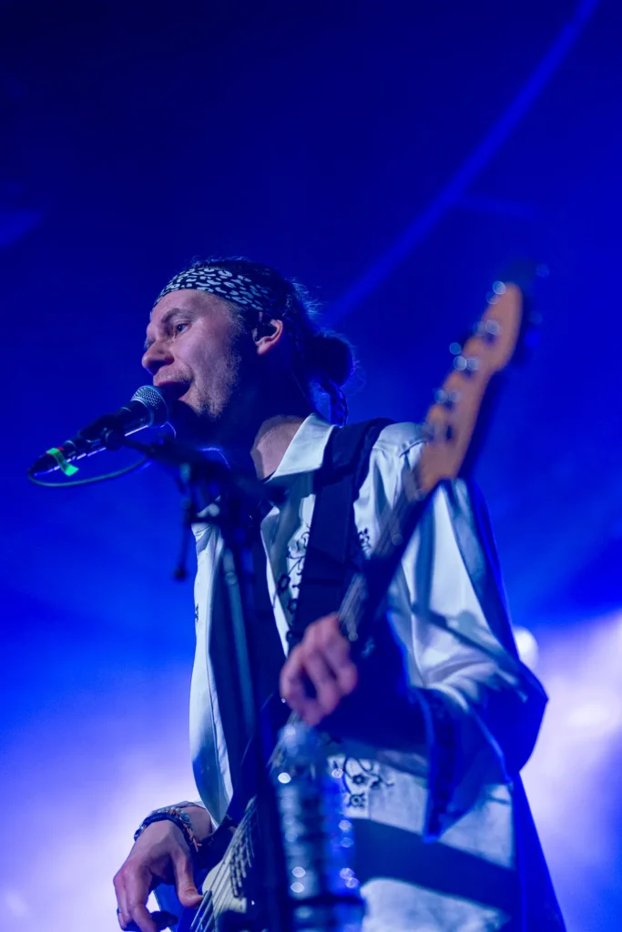 Vopli Vidoplyasova guitarist performing at Liberty Hall Sydney