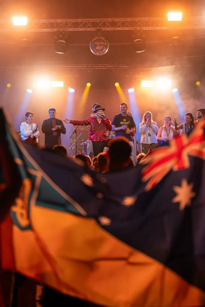 Crowd energy at Vopli Vidoplyasova Sydney concert