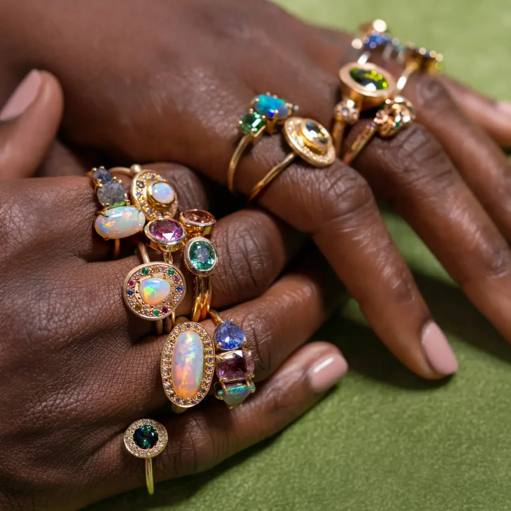 Jewellery photography for fashion campaign