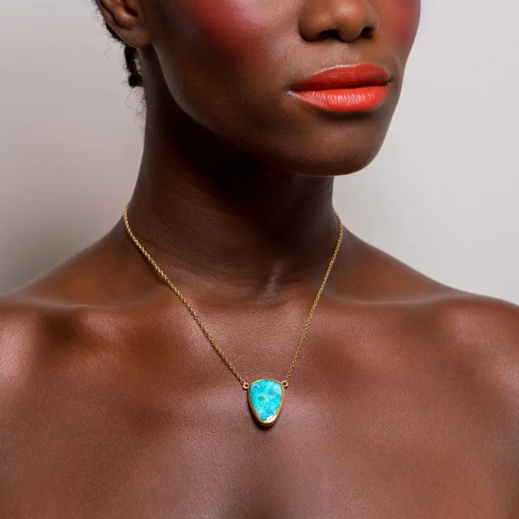 Opal Necklace jewellery photography Sydney Australia