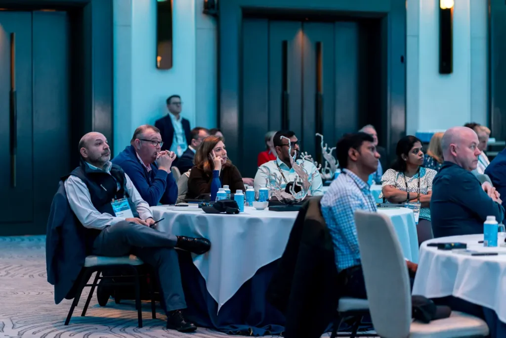 Attendees listening during Guidewire Insurance Forum Sydney 2023