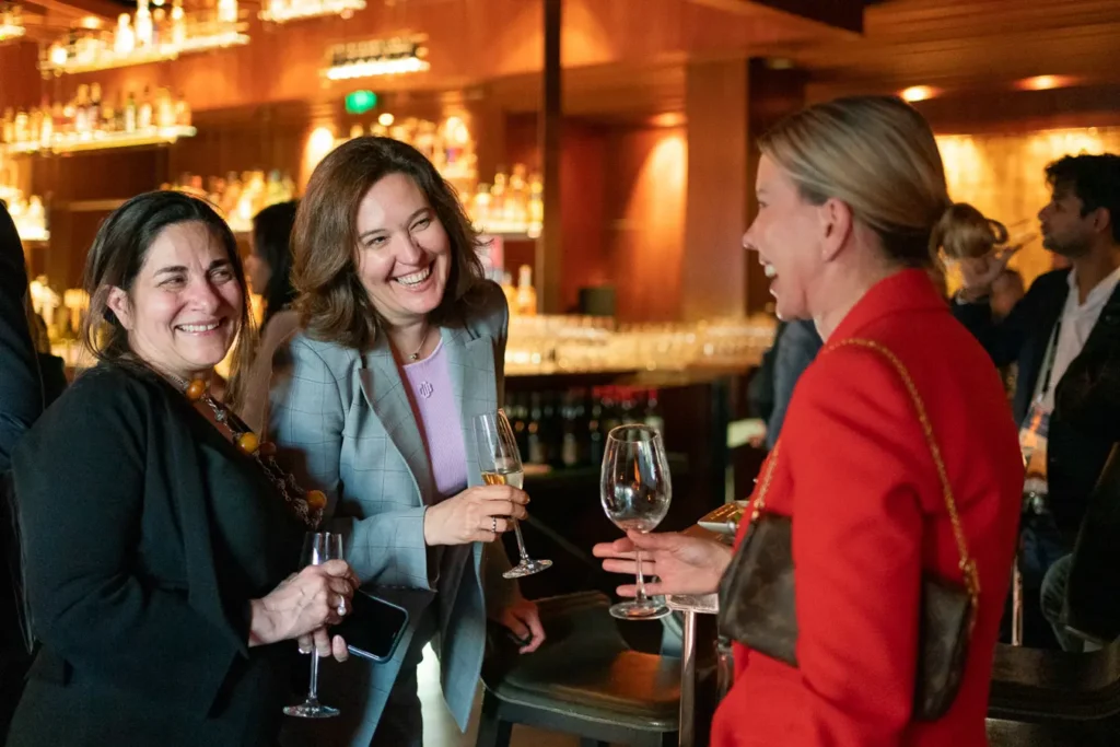 Networking and conversation during Guidewire Insurance Forum Sydney 2023 in Sydney