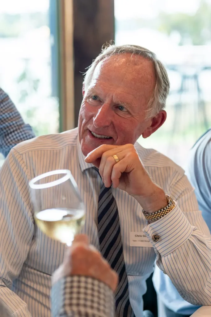 Guest portrait at the Michael Morgan OAM lunch at Deckhouse Woolwich