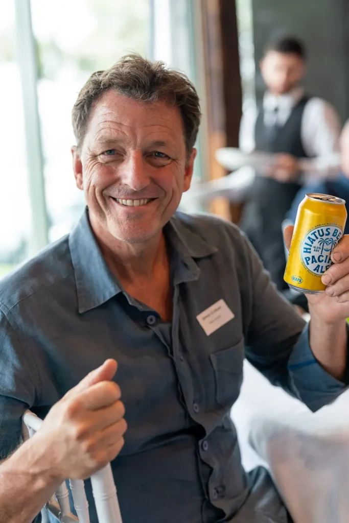 Guest portrait at the Michael Morgan OAM lunch at Deckhouse Woolwich
