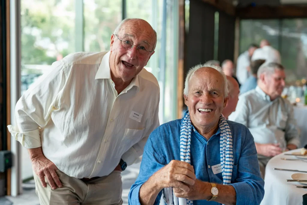 Guests enjoying lunch at the Michael Morgan OAM event at Deckhouse Woolwich