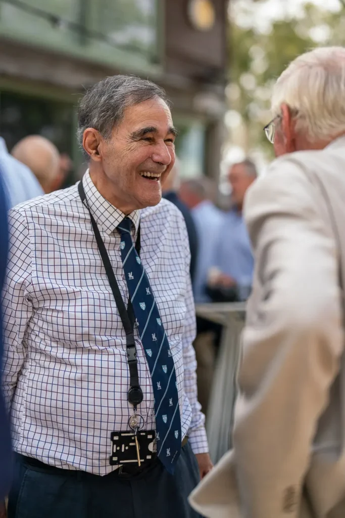 Guests talking before lunch at the Michael Morgan OAM event