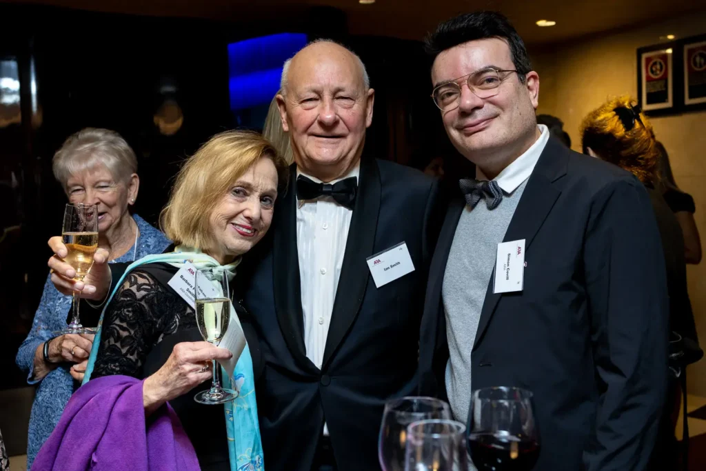 Guests attending the Australasian Reporting Awards black-tie event in Sydney