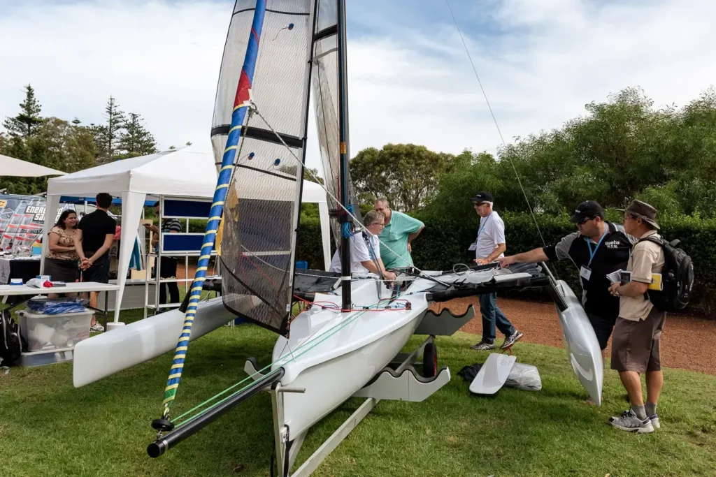 Expo event photographer Sydney capturing the Sydney Sailboat Expo at ICMS Manly
