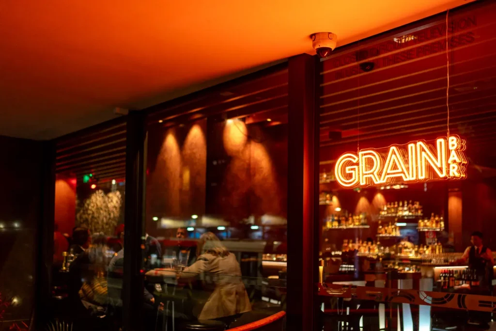 Grain Bar at Four Seasons Hotel Sydney during an evening corporate event