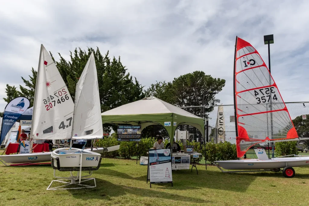 Sailing boat displays captured by a Sydney expo event photographer