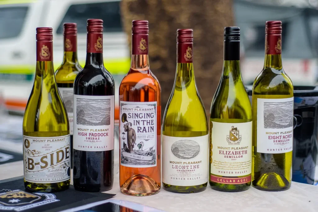 Hunter Valley wines on display at Taste of Manly